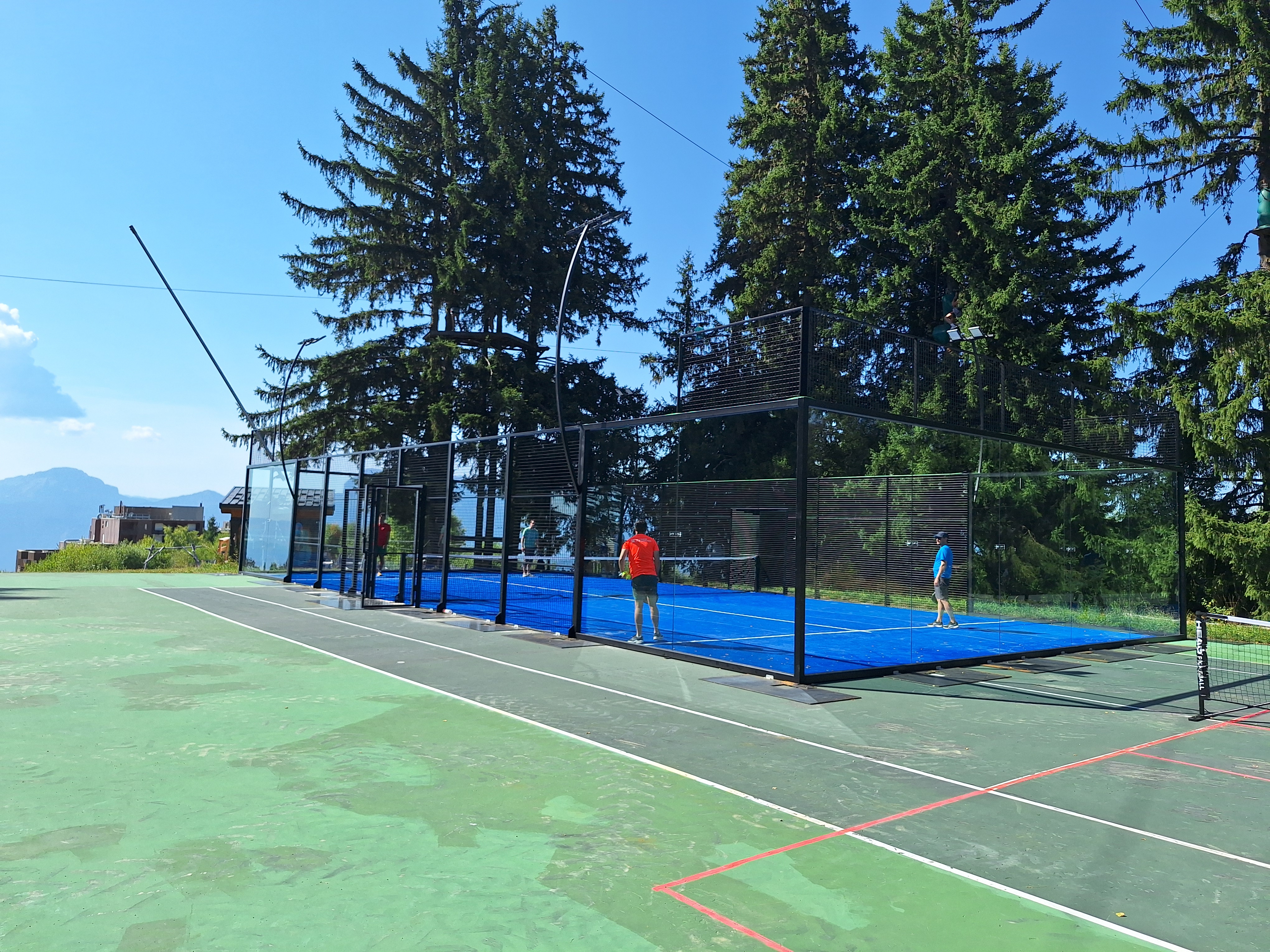 Joueurs de padel